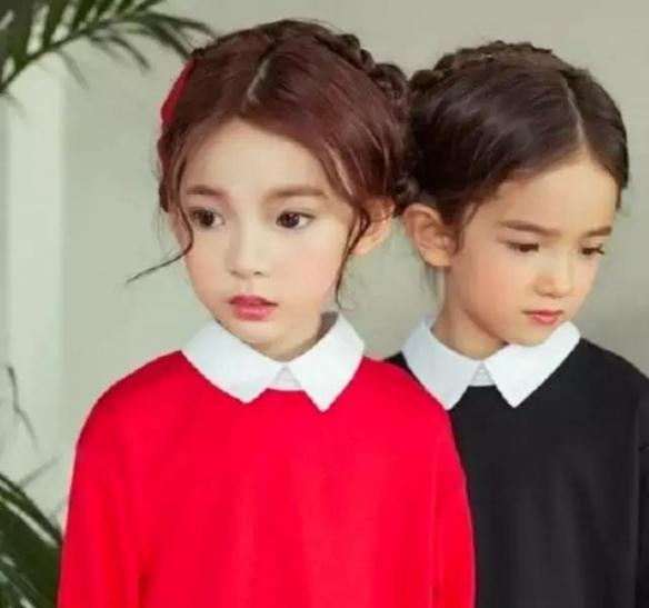 请问生这样的女儿有说明书吗?可爱混血萝莉 崔路易