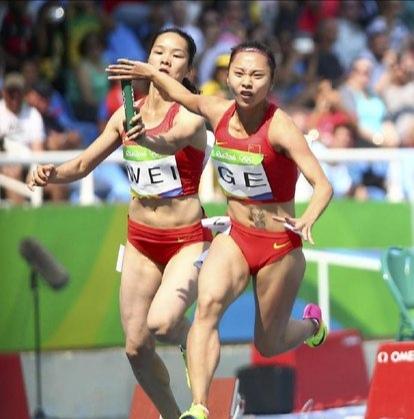 23岁短跑女神葛曼棋，为何比赛用布遮掩腰部？私密纹身是只梅花鹿