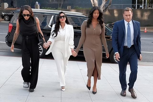 科比19岁大女儿闪耀首映礼！穿露肩裙亮相可真壮实，体重得150斤