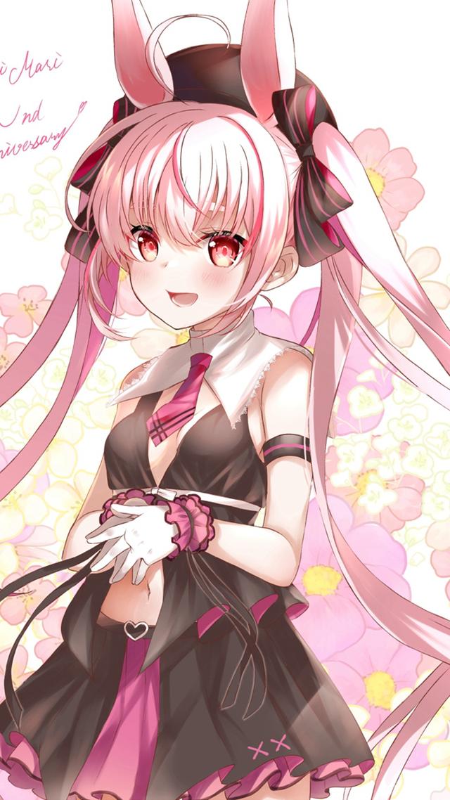 「动漫壁纸」动漫美女性感插画手机壁纸