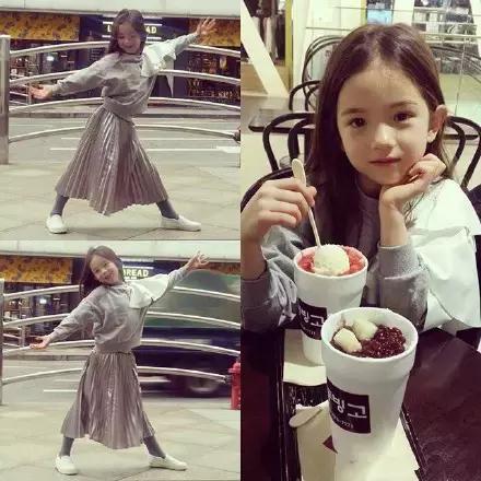 请问生这样的女儿有说明书吗?可爱混血萝莉 崔路易