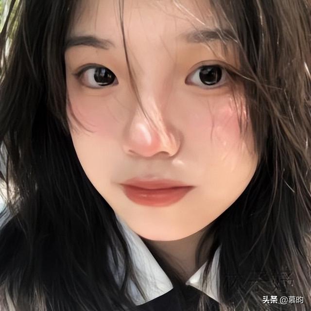 青春阳光可爱女生头像，花心少女清纯女子