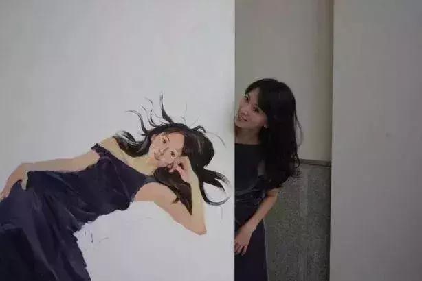 油画大师们笔下的美女明星们，林志玲最美，她最仙