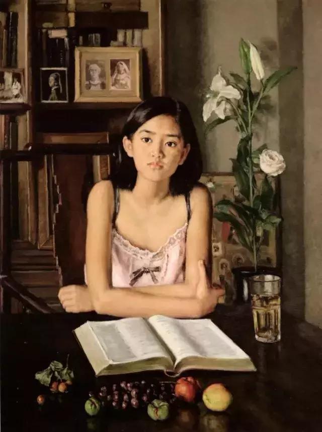 油画大师们笔下的美女明星们，林志玲最美，她最仙