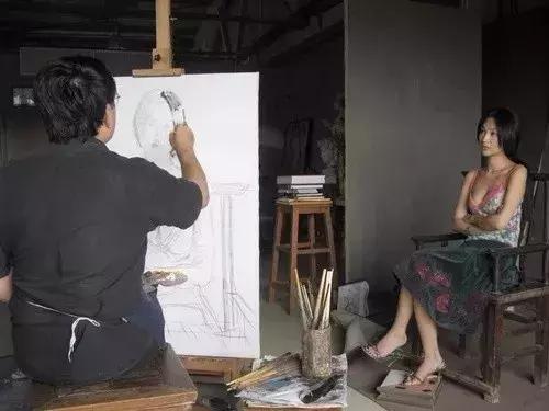 油画大师们笔下的美女明星们，林志玲最美，她最仙