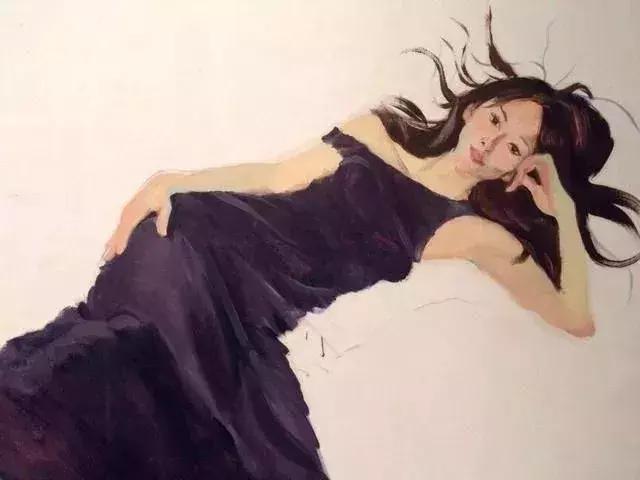 油画大师们笔下的美女明星们，林志玲最美，她最仙