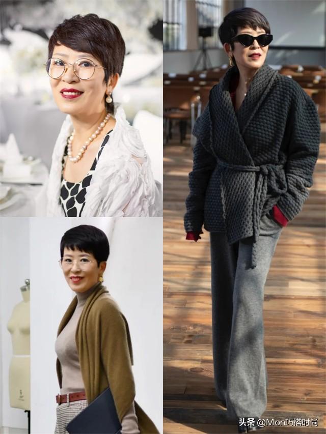 这才是中年女人该有的样子：64岁懂打扮、又会化妆，时髦且有气质