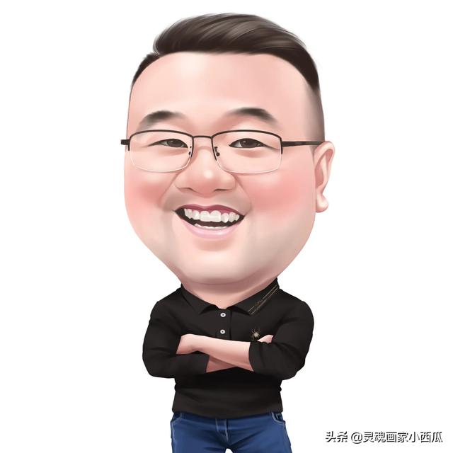 换一换你的头像吧，适合30-40岁的大头漫画头像，画风卡通有趣