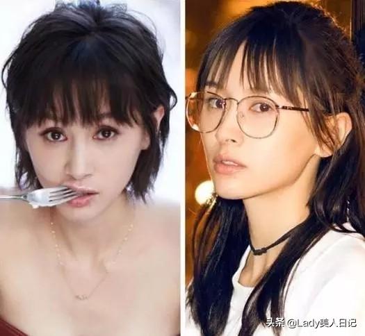 不是每个短发女生都叫郭采洁！瓜子脸真的天生优势，发型很重要
