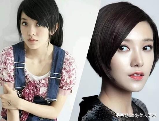 不是每个短发女生都叫郭采洁！瓜子脸真的天生优势，发型很重要
