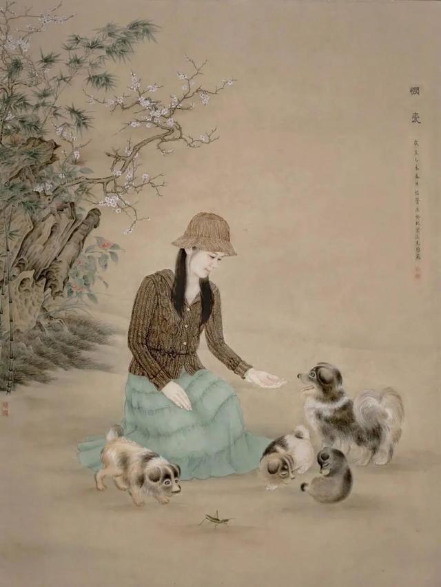 当代与古代的视觉感受交织于整个画面