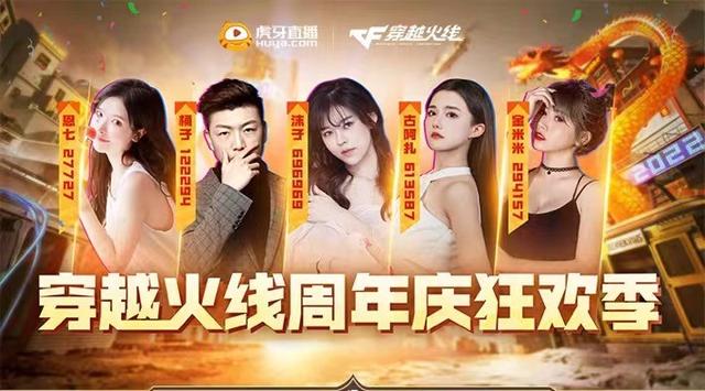CF周年庆官宣，美女主播阵容豪华无比！虚拟观赛功能首次上线