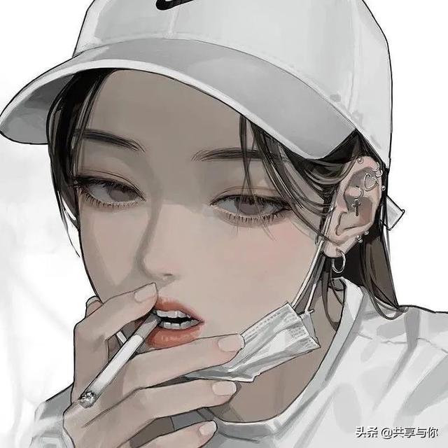 动漫女头 非常惊艳的小众霸气个性动漫女生头像