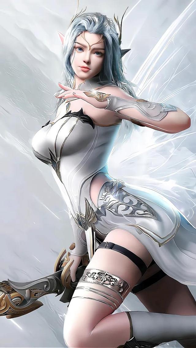 167 3D女神 游戏美女 4k全屏超清壁纸