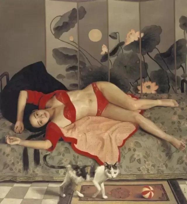 他画老婆人体油画卖3450万，不仅画还让所有人观看，轰动全国！