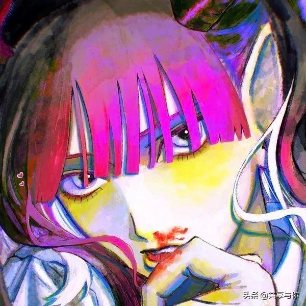 动漫女头 非常惊艳的小众霸气个性动漫女生头像