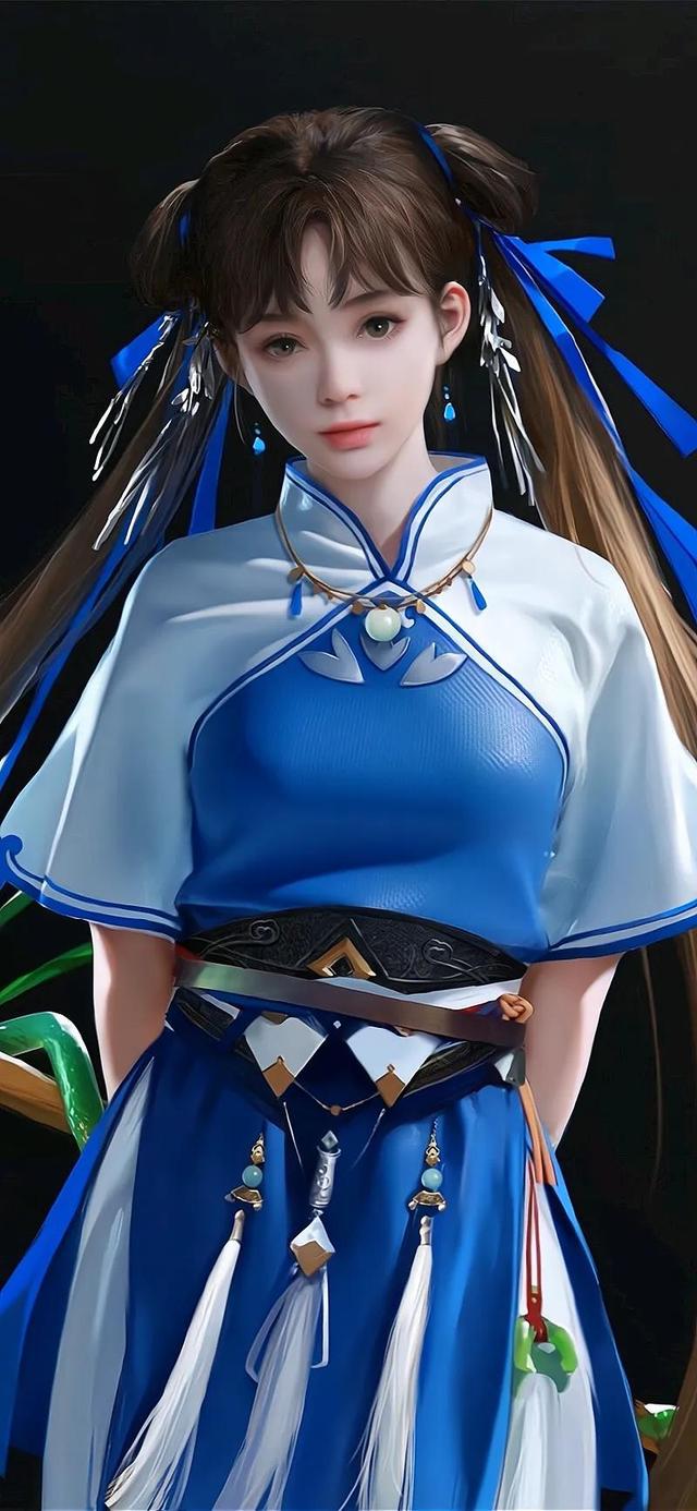 167 3D女神 游戏美女 4k全屏超清壁纸