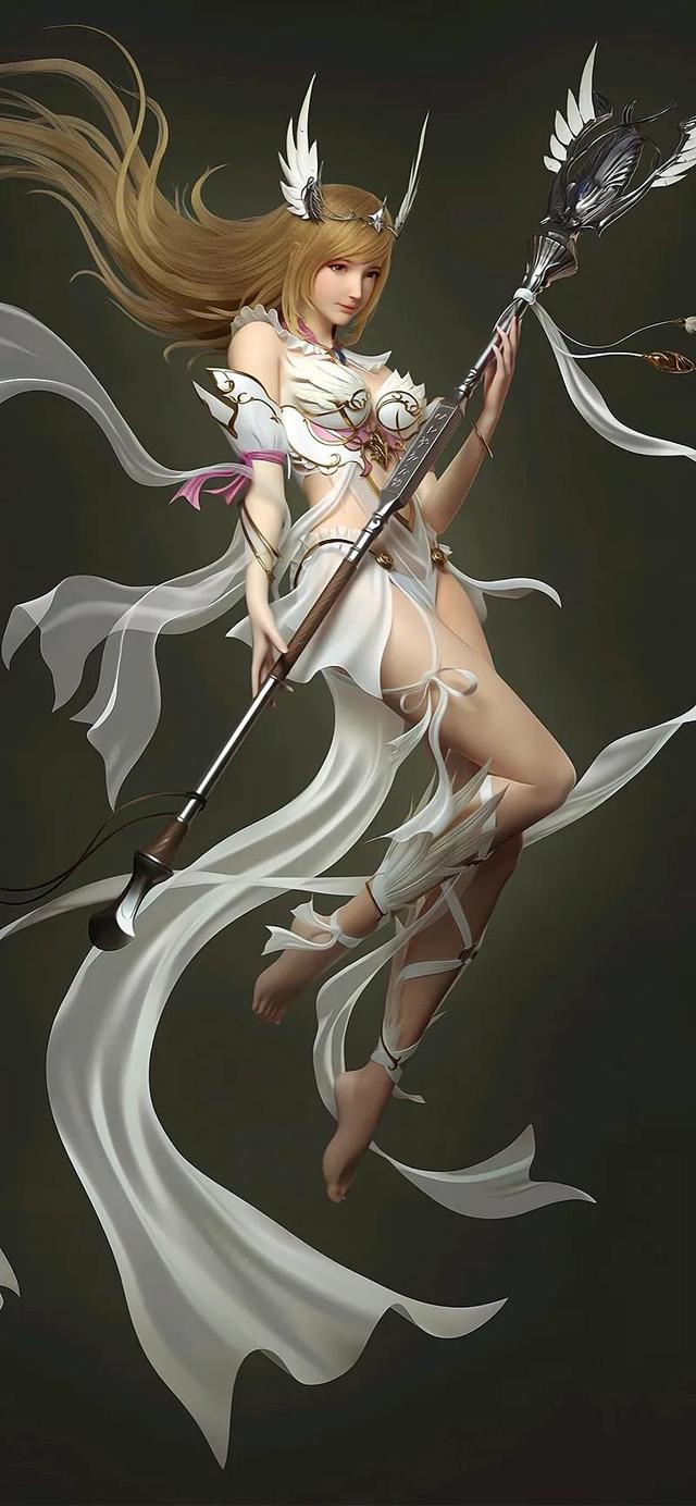 167 3D女神 游戏美女 4k全屏超清壁纸