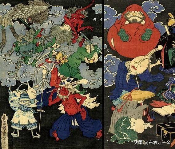 日本民间妖怪物语之丑小孩火男，一位会吐金豆子的灶神