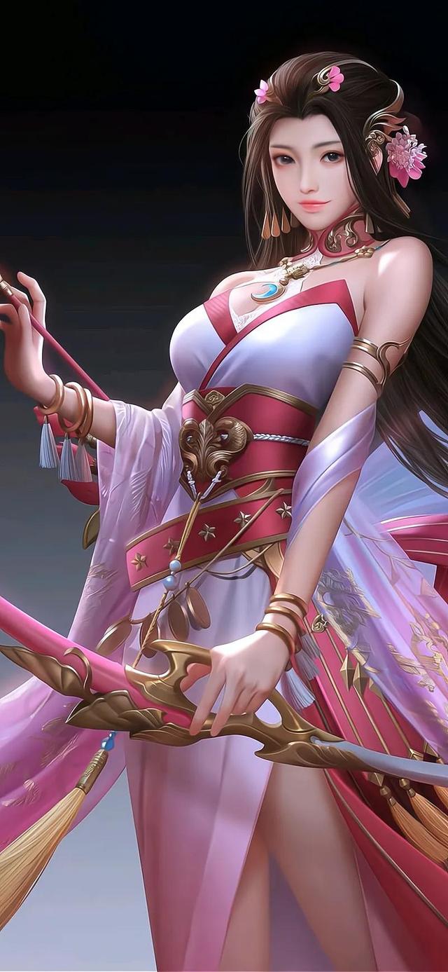 167 3D女神 游戏美女 4k全屏超清壁纸