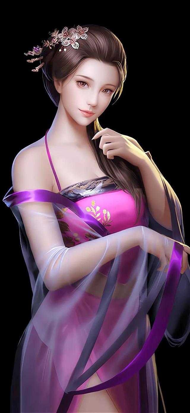 167 3D女神 游戏美女 4k全屏超清壁纸