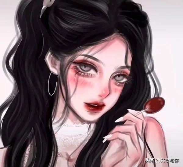动漫女头 非常惊艳的小众霸气个性动漫女生头像