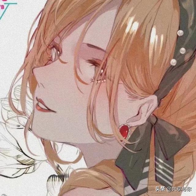 动漫女头 非常惊艳的小众霸气个性动漫女生头像