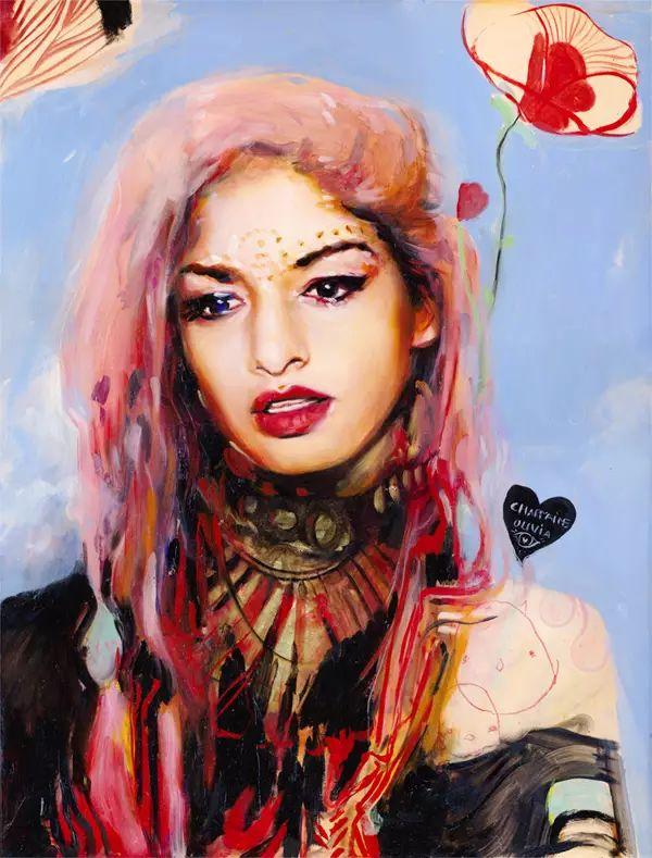 人体油画艺术:自学画画的大美女,人体绘画作品如此火爆