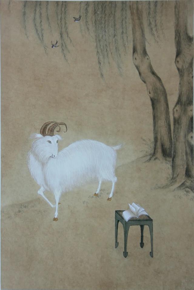 当代与古代的视觉感受交织于整个画面