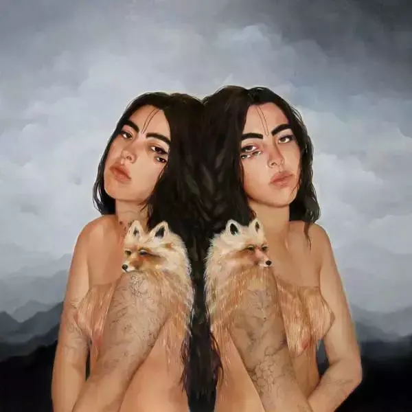 她笔下超火爆的人体绘画，用色大胆，美到让人窒息
