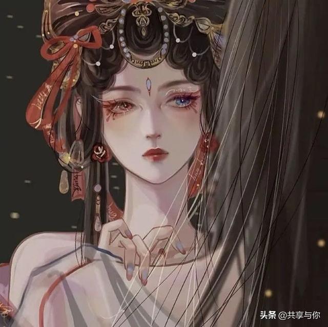 动漫女头 非常惊艳的小众霸气个性动漫女生头像