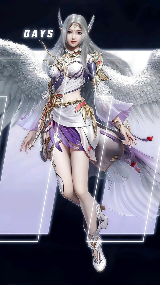 167 3D女神 游戏美女 4k全屏超清壁纸