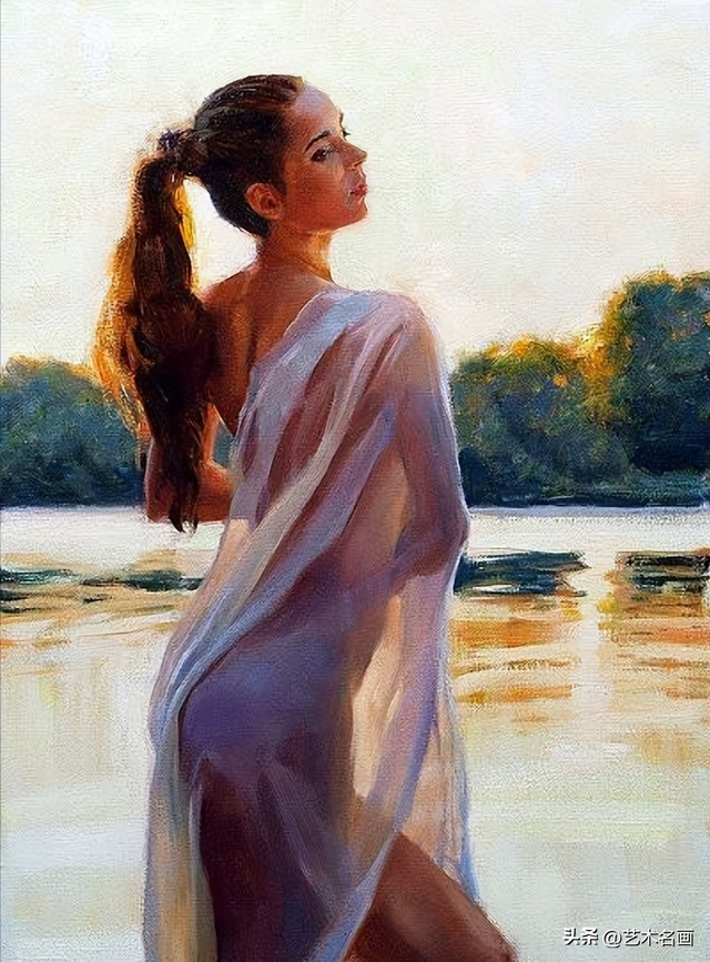 一种尽显朦胧之美的人体油画︱美国油画家埃里克 瓦列斯作品