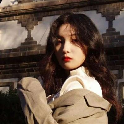 酷酷的女生头像