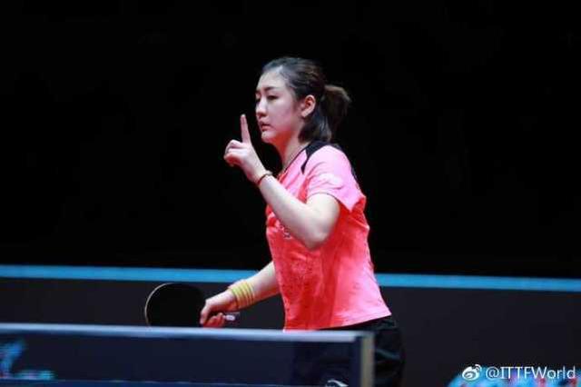 女乒第一美女4-2胜世界第一，曾4-0吊打夺冠，陈梦霸气无敌