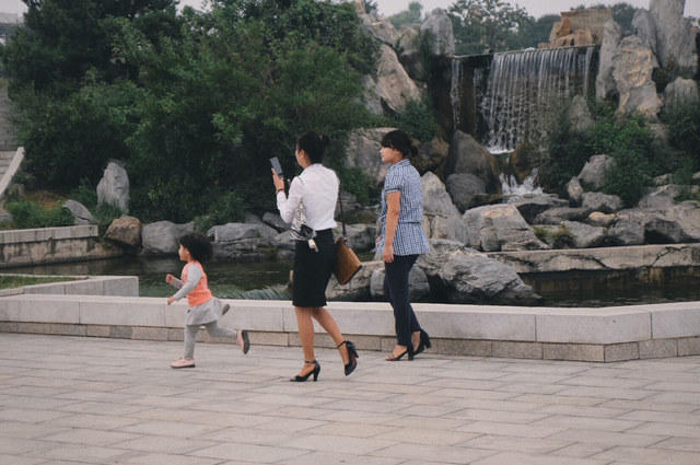 朝鲜观察,朝鲜女孩生活中的时尚元素