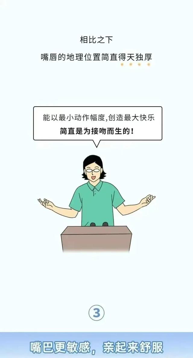男女情到浓时,都喜欢亲嘴,为什么不能亲其他的部位?