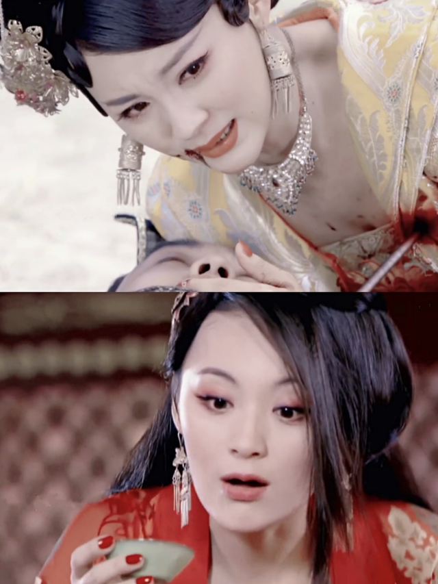 没想到啊！长大后才发现，“她们”居然是一个人演的