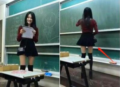 老师穿短裙丝袜长靴上课引起热议 网友 是否会影响到孩子