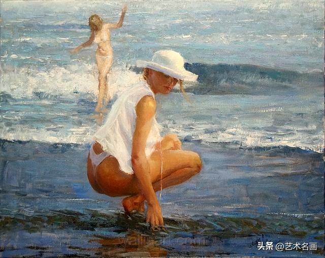 一种尽显朦胧之美的人体油画︱美国油画家埃里克 瓦列斯作品