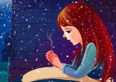 “卖火柴的小女孩”，领我，走进童话世界