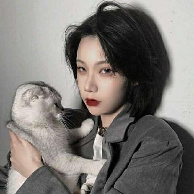 酷酷的女生头像