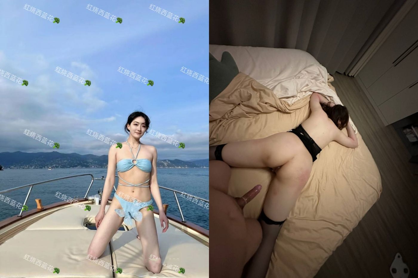 【红烧西蓝花】粉丝群内福利~玩肏各类一字马外围模特