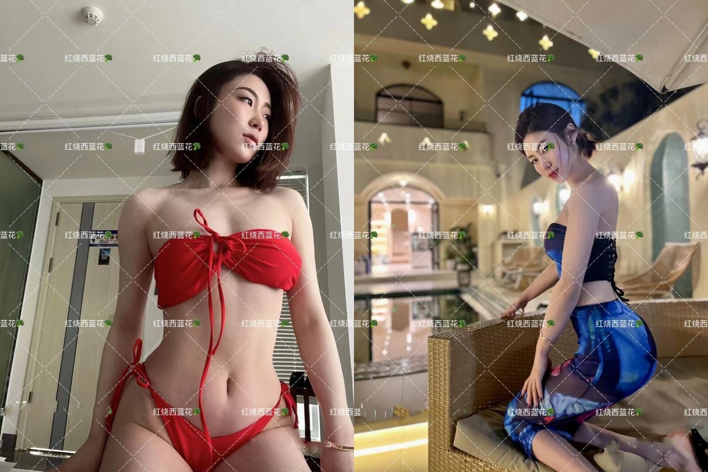 【红烧西蓝花】粉丝群内福利~玩肏各类一字马外围模特