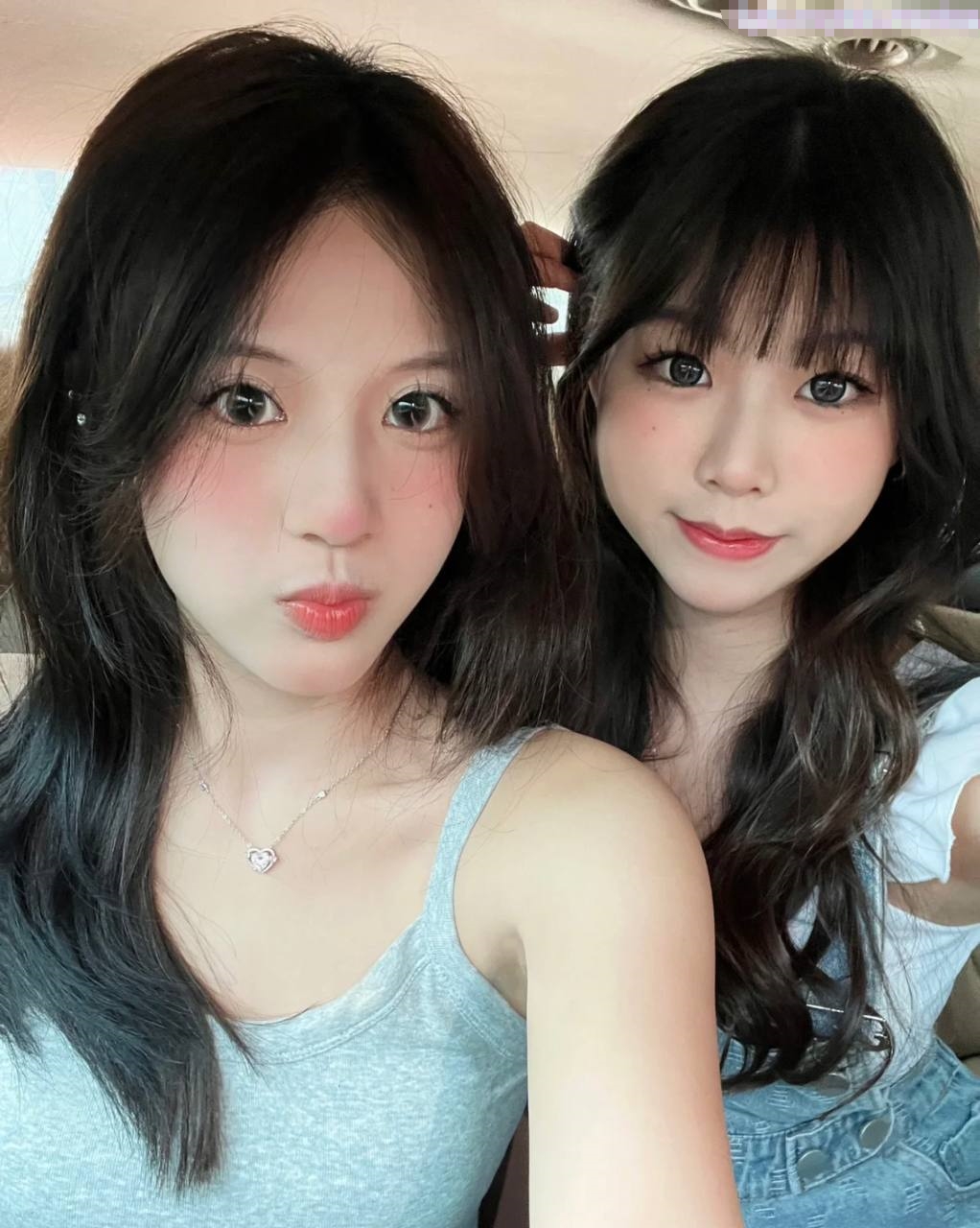 【梦幻双飞 极品姐妹花】双飞少女 柔软娇嫩美少女表面一脸淑女样 床上一股骚气样 这就是反差 女友加