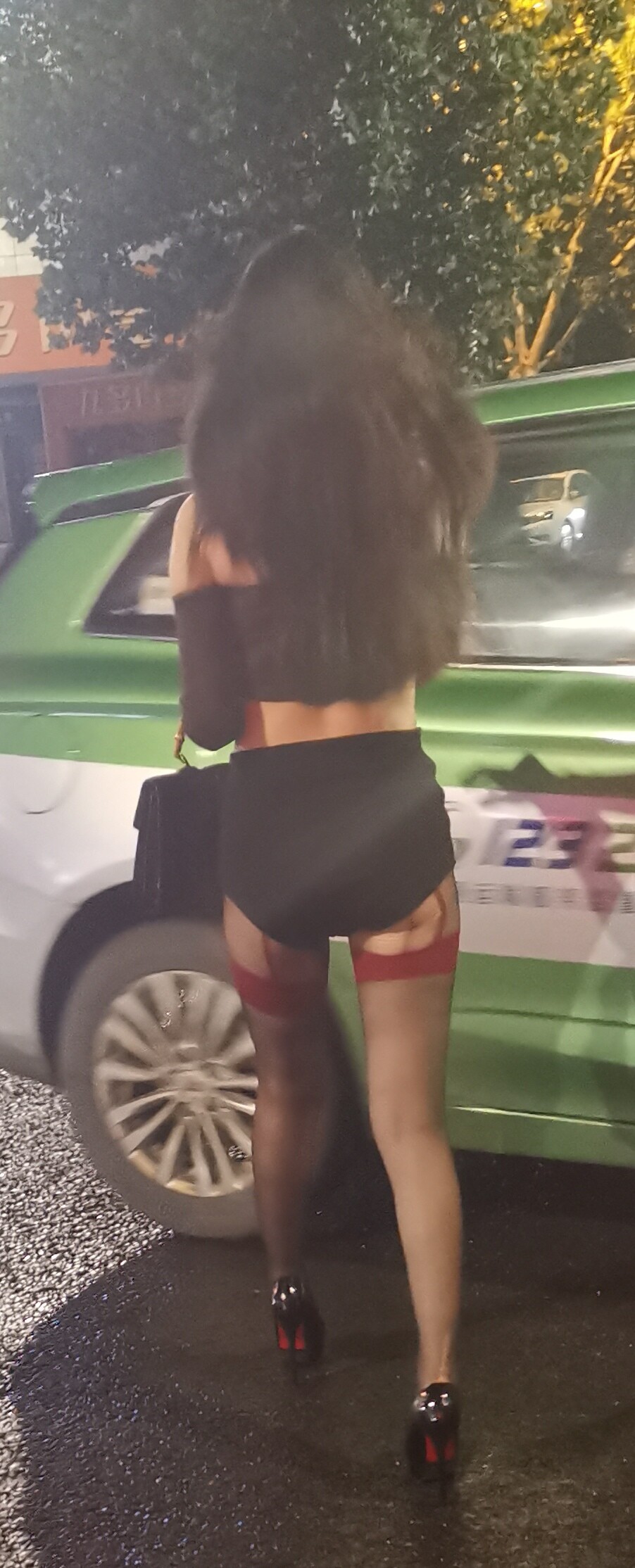 上班路上看看妞儿