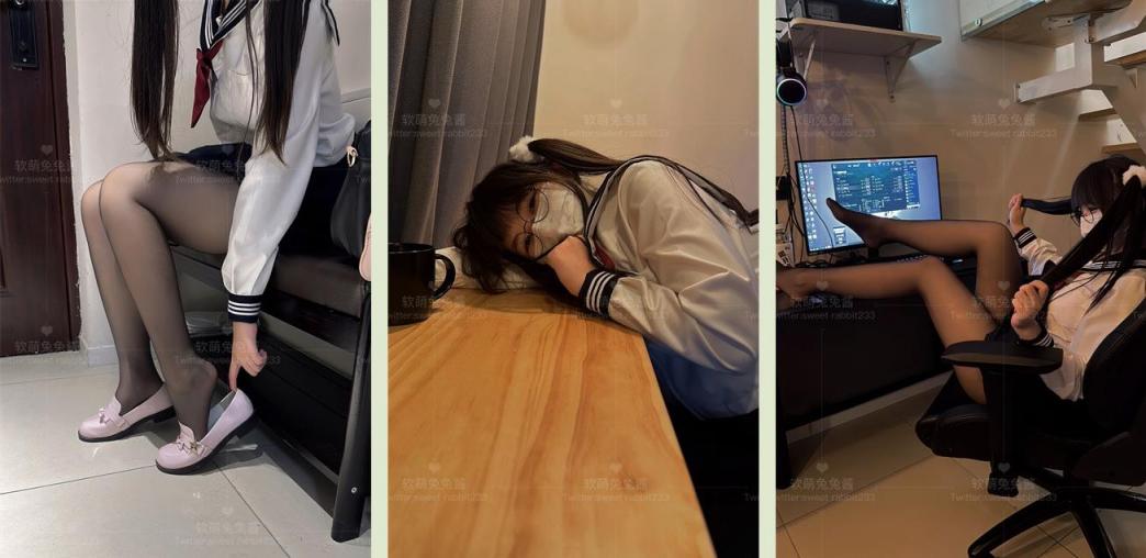 双马尾清纯少女 软萌兔兔酱 最新剧情《陪玩的失身日记》忘穿内裤发现后下药迷操