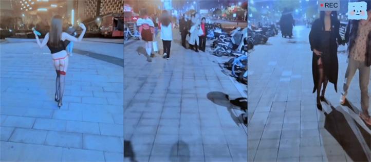 极品超美女神 小鲸鱼 人来人往马路商场情趣真空无内露出做爱 酒店激情大战