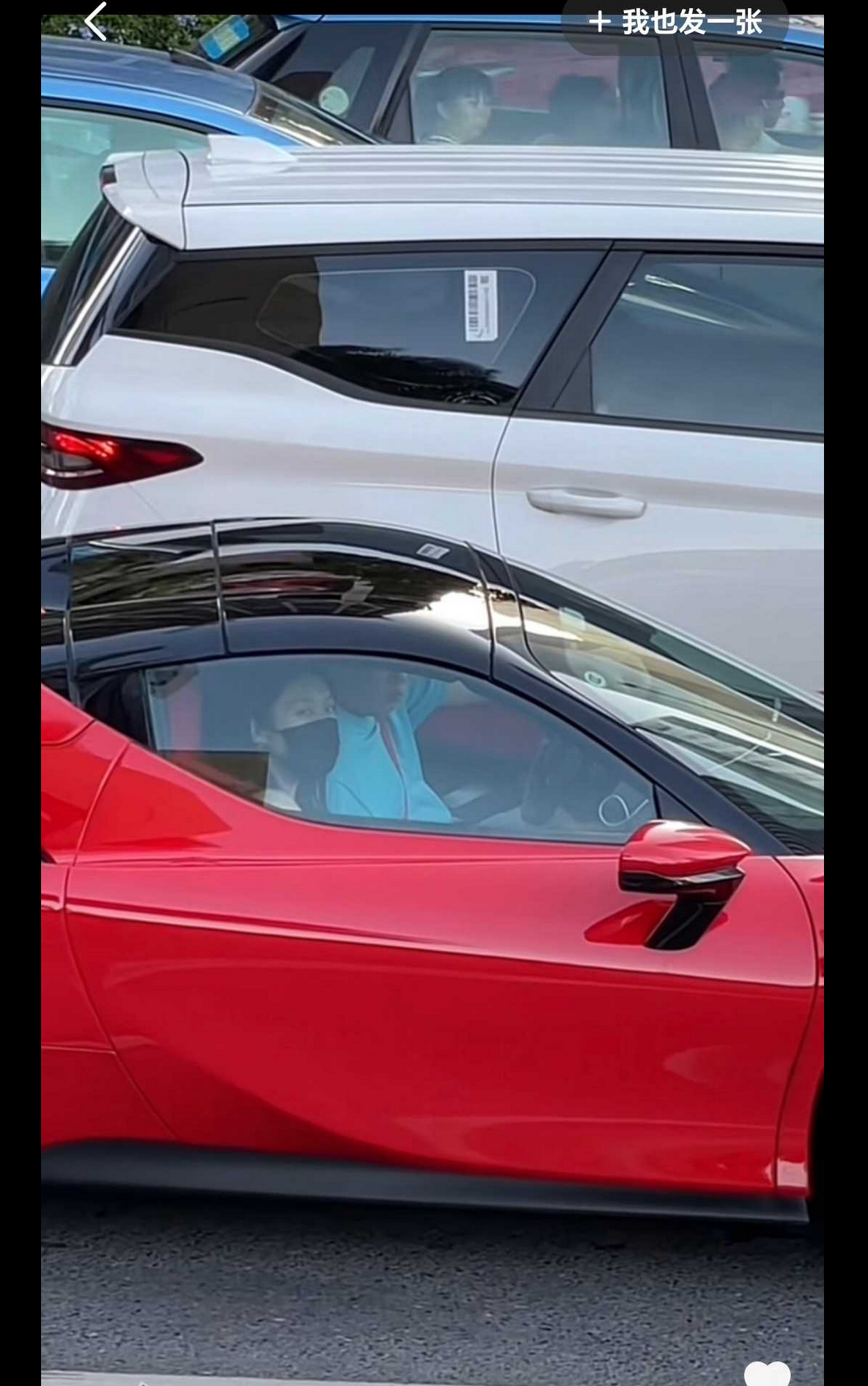 深圳偶遇江门大冶摩托车老板 老大爷开法拉利兜风副驾美女被扒！网传两人已领证并爆出性爱视频！