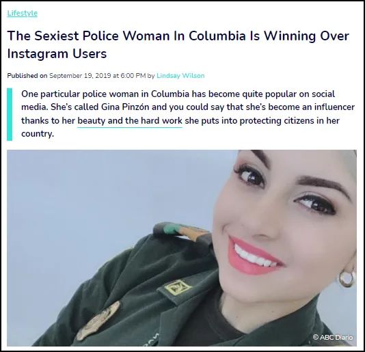 女警在网上秀辣照,有人求着她们逮捕自己